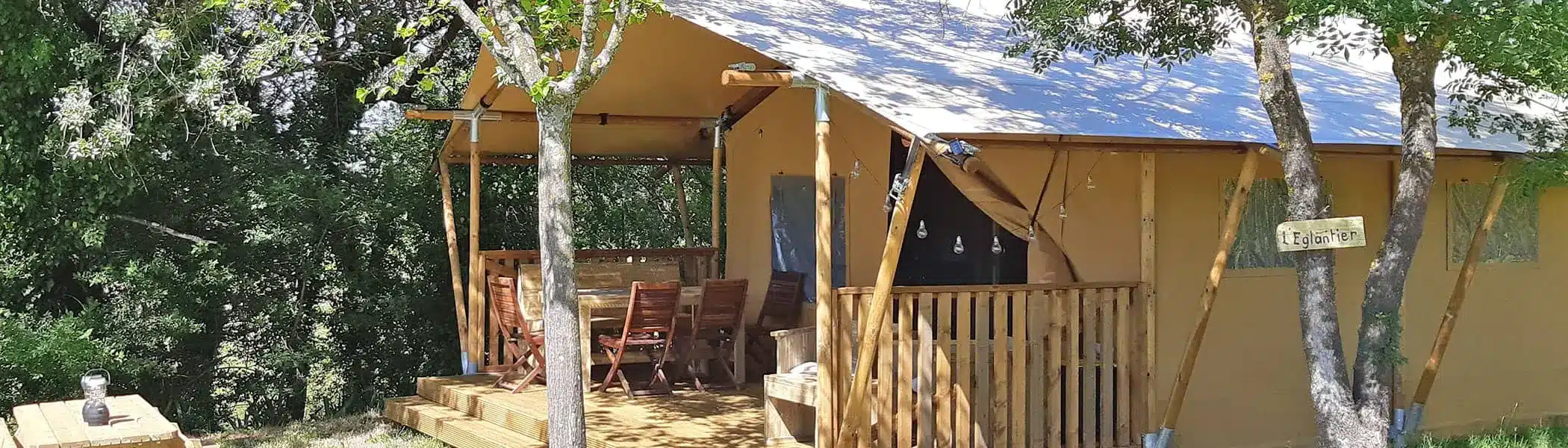 glamping famille cevennes - Tente safari familiale C&eacute;vennes | Glamping en famille &ndash; Mas Cauvy
