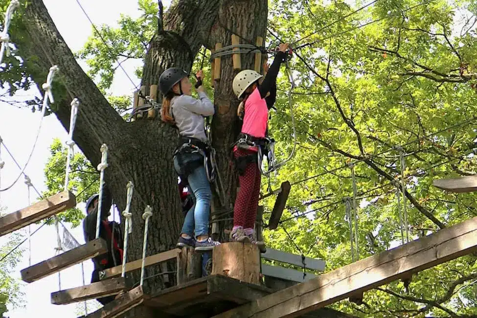 accrobranche vacances cevennes - Safaritent Frankrijk voor gezinnen &ndash; rustig & kleinschalig | Mas Cauvy
